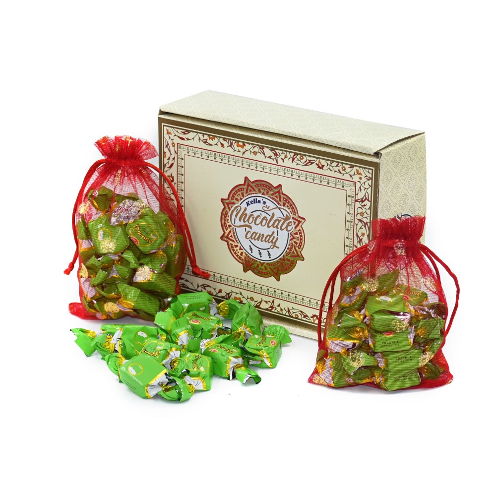 Mandola center filled Premium  coconut flavor truffles