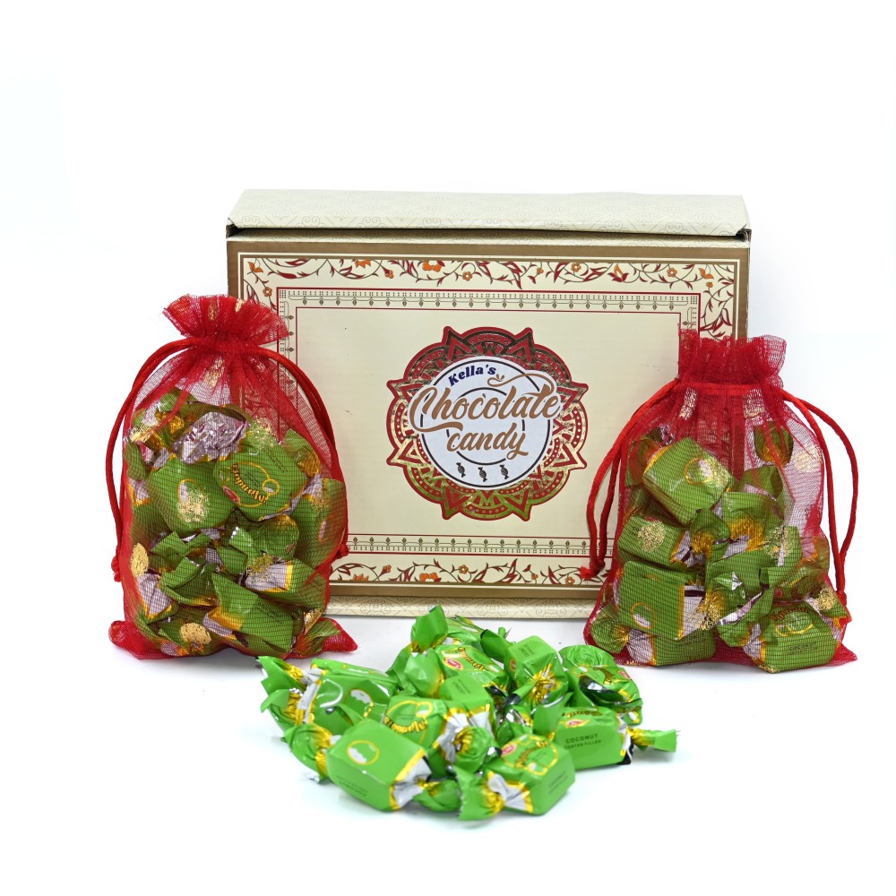 Mandola center filled Premium  coconut flavor truffles  gift box