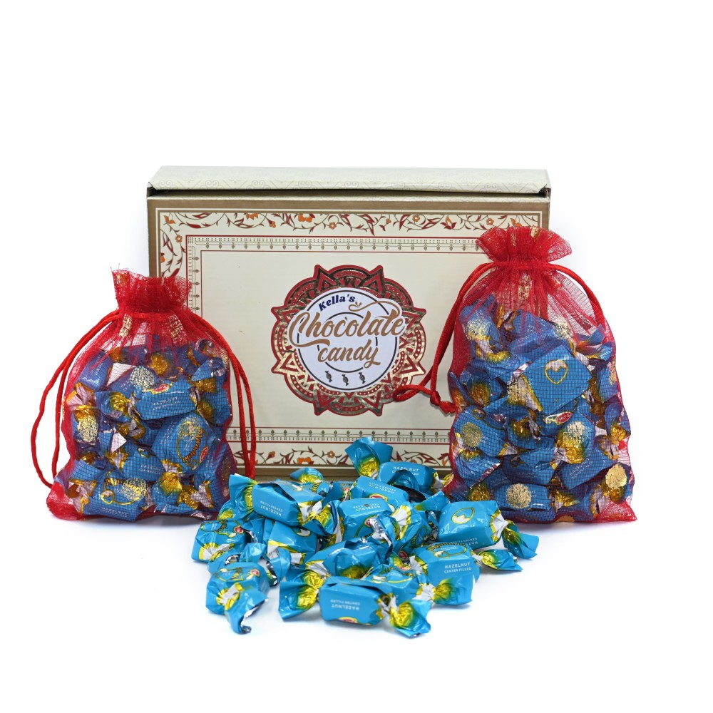 Mandola center filled Premium hazelnut flavor truffles  gift box