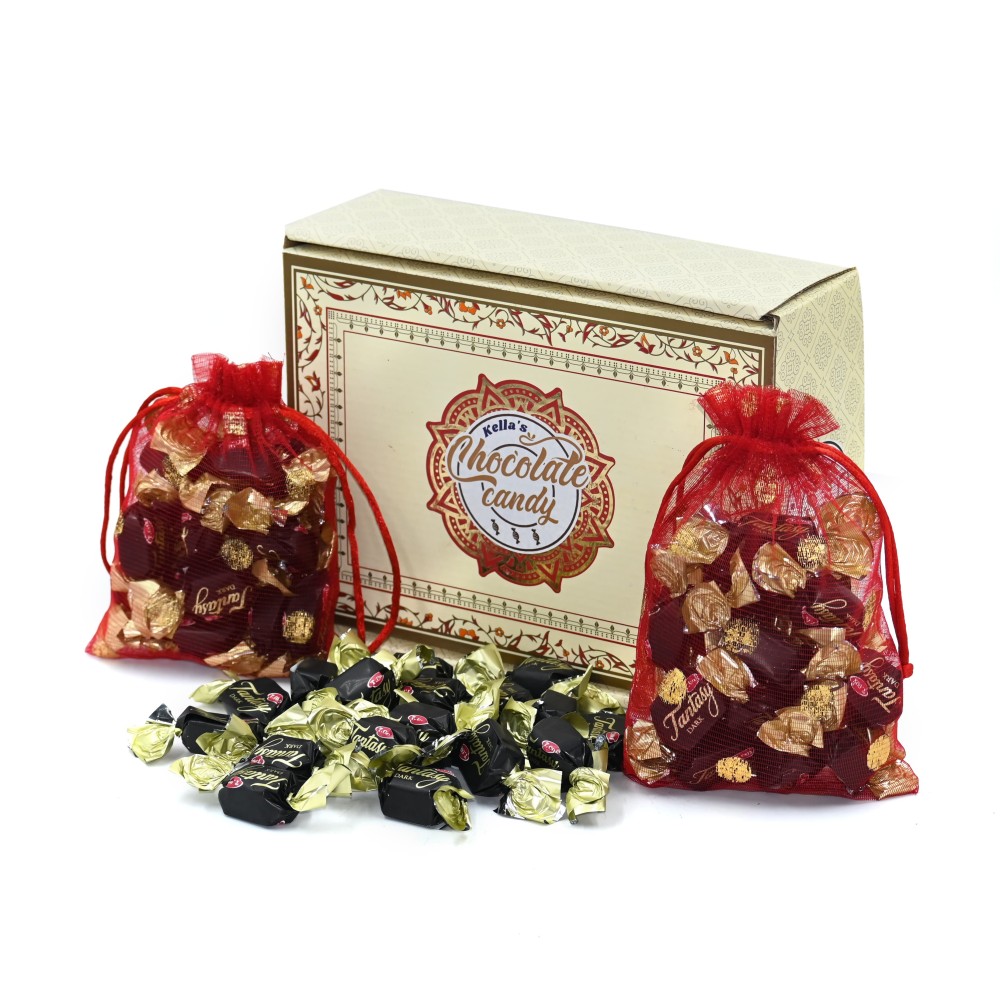 Tentasy Centre field dark cream chocolate truffles  gift box