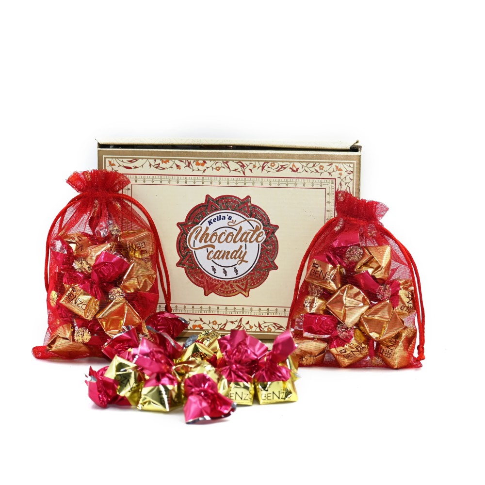 strawberry Fantasy in Chocolates  Benzo Cocoa's truffels  gift box