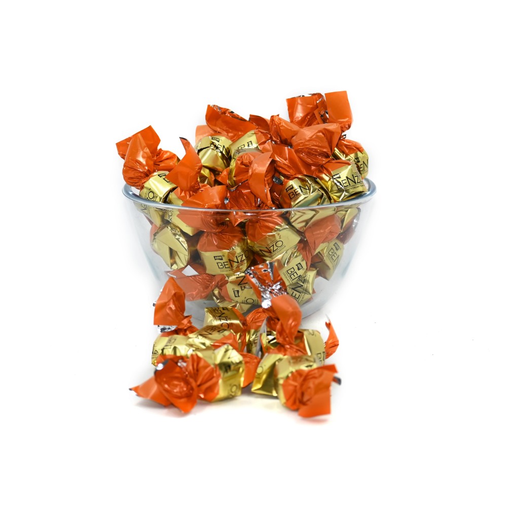 Orange Fantasy in Chocolates  Benzo Cocoa's truffels  gift box