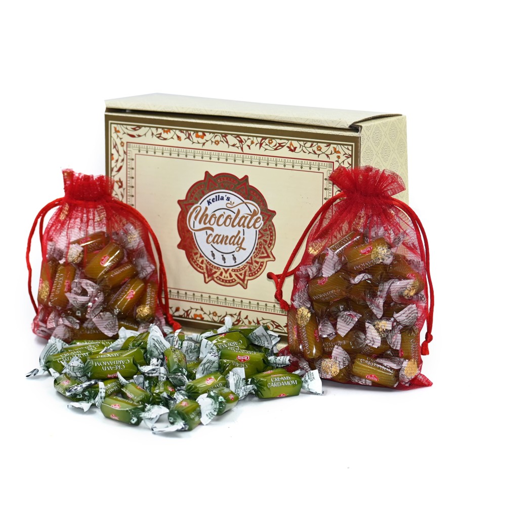 Crystal cardamom Luxurious Premium Toffee  gift box