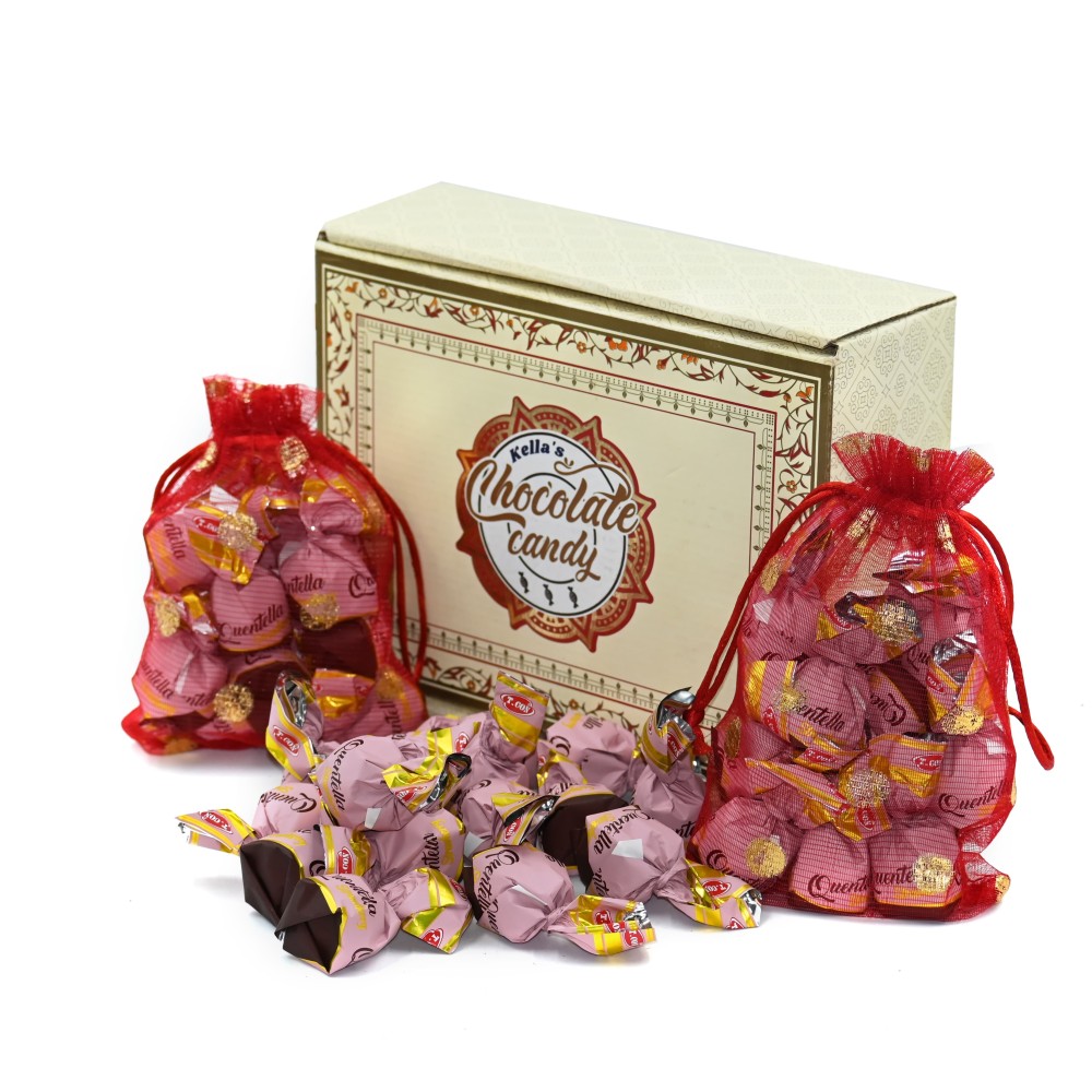 quentella Fruity Strawberry Center Chocolates truffles  gift box