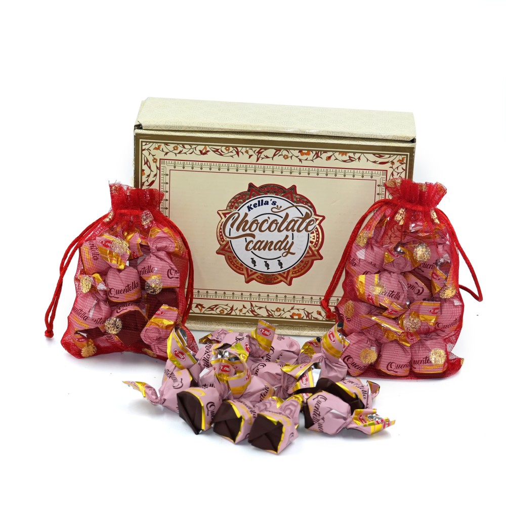 quentella Fruity Strawberry Center Chocolates truffles  gift box