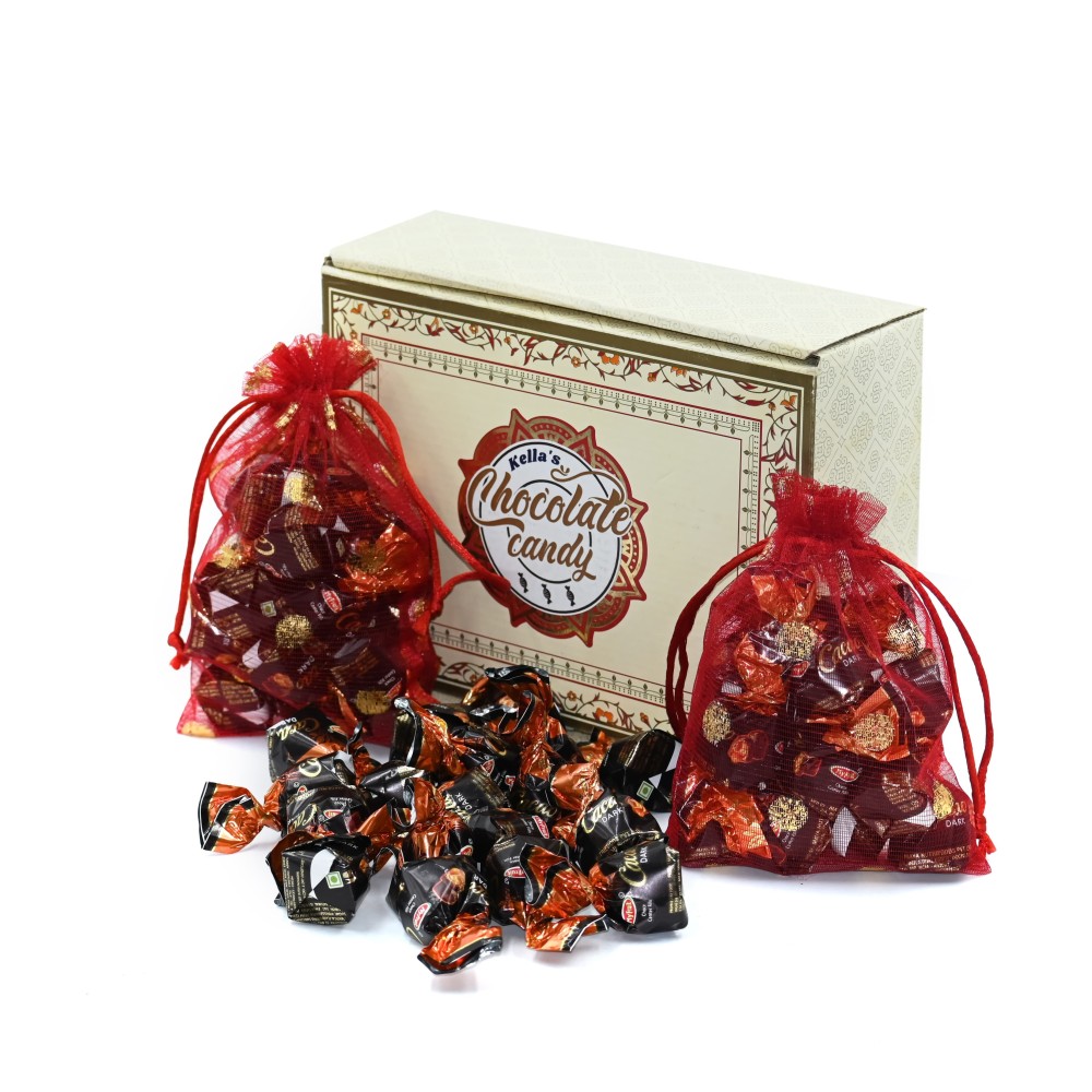 cacao dark cream fills chocolate truffles  gift box