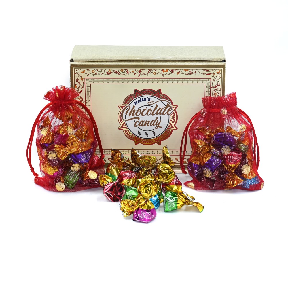 swiss trupello assortment of chocolate truffles  gift box