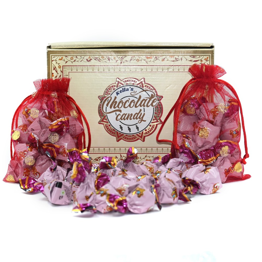 jelly bon Lychee Jelly Filled Chocolate Treats truffels  gift box