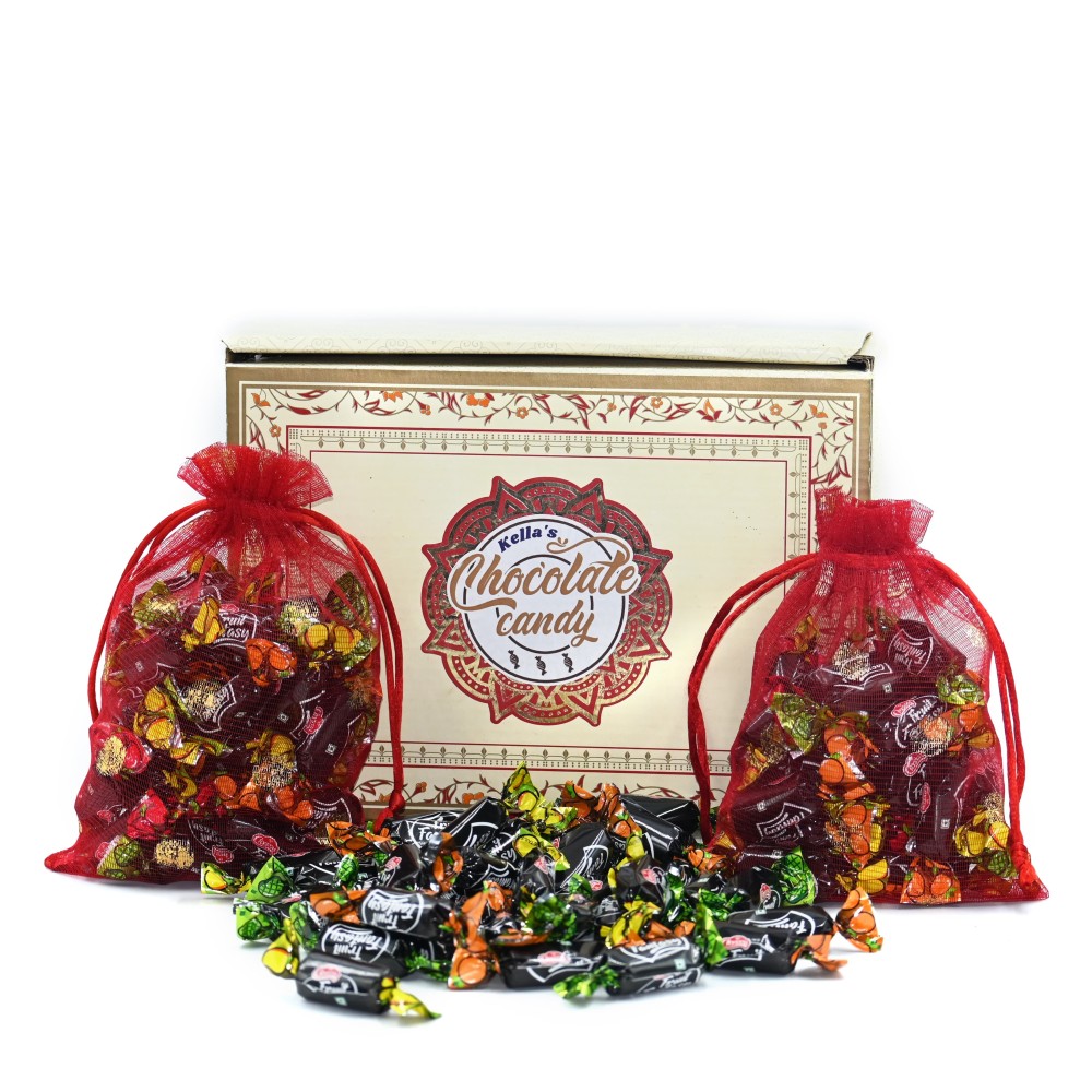 Crystal mix fruit Luxurious Premium Toffee  gift box