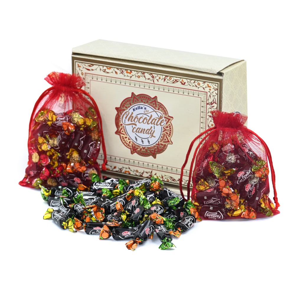 Crystal mix fruit Luxurious Premium Toffee  gift box