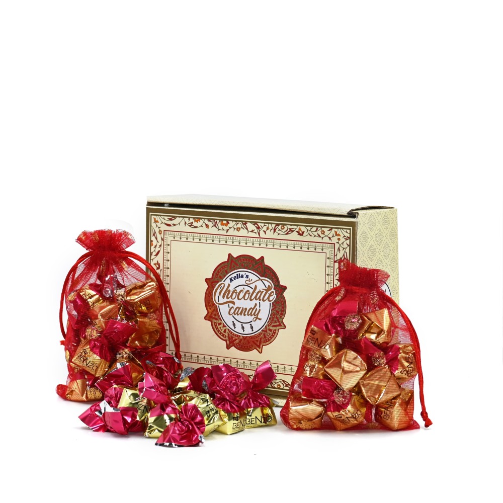 strawberry Fantasy in Chocolates  Benzo Cocoa's truffels  gift box