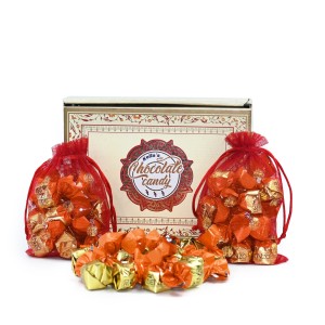 Orange Fantasy in Chocolates  Benzo Cocoa's truffels  gift box